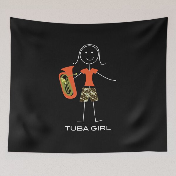 Item preview, Funny Womens Tuba Girl designed and sold by whyitsme.