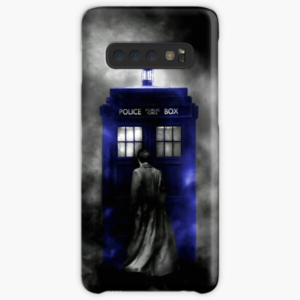 The Doctor and his blue box Samsung S10 Case