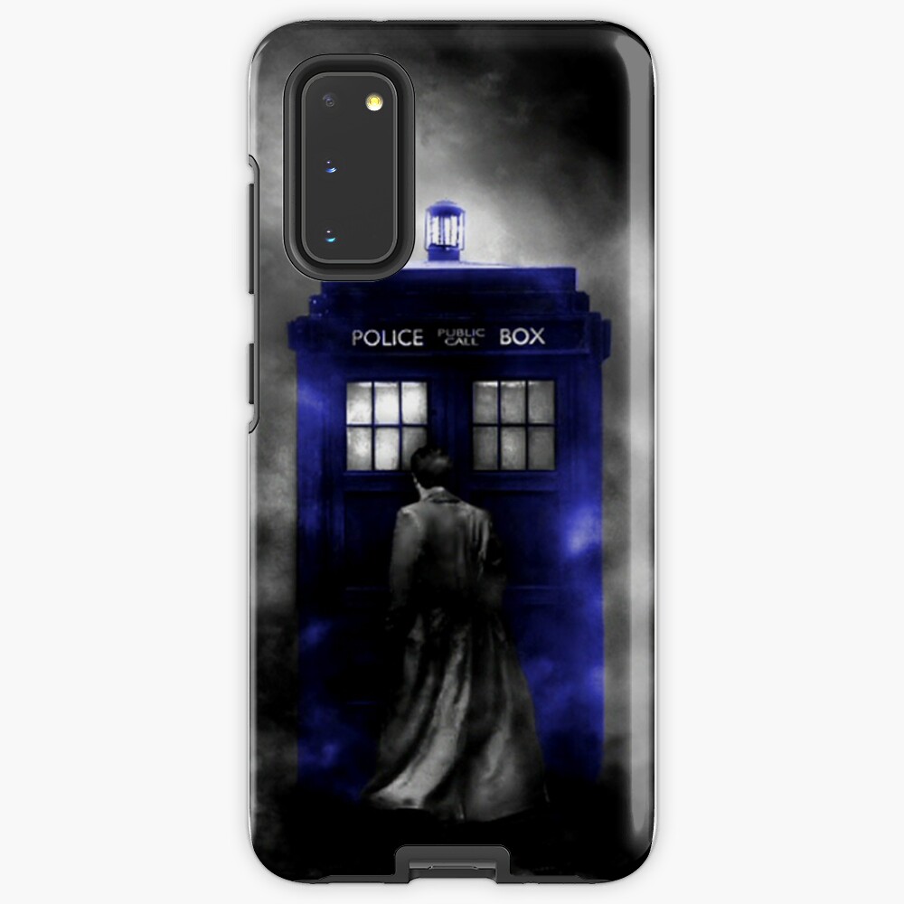 The Doctor and his blue box Case & Skin for Samsung Galaxy