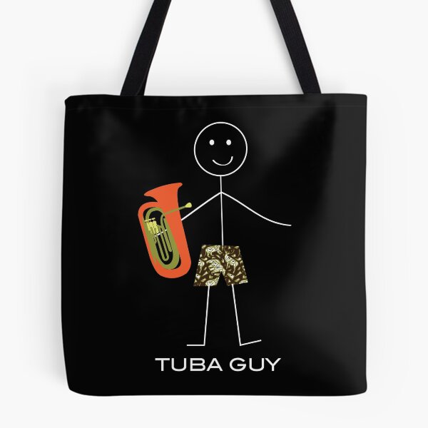 Item preview, Funny Mens Tuba Guy designed and sold by whyitsme.