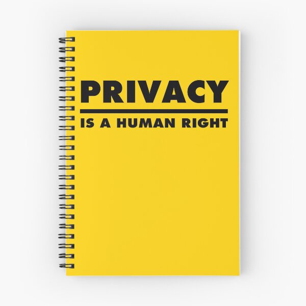 Item preview, Privacy Is A Human Right - Yellow designed and sold by MOREDANKMEMES.