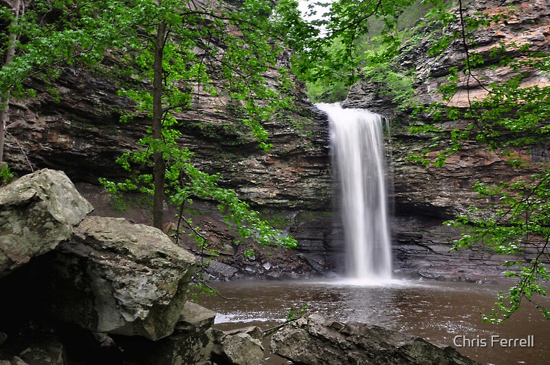 "Cedar Falls, Petit Jean Mountain Arkansas" Posters By Chris Ferrell ...