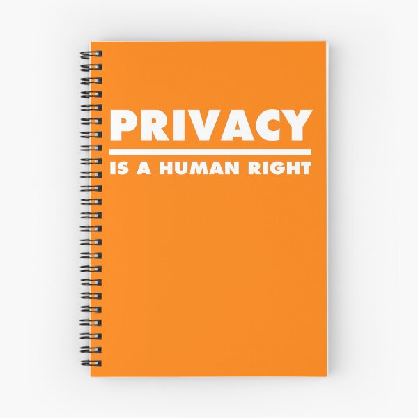 Item preview, Privacy Is A Human Right - Orange designed and sold by MOREDANKMEMES.