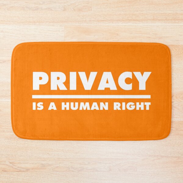 Item preview, Privacy Is A Human Right - Orange designed and sold by MOREDANKMEMES.