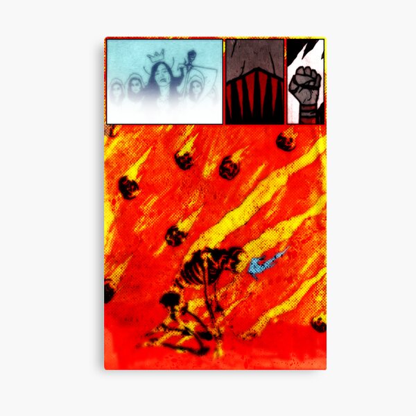 PART TWO – The White Queen Burns Canvas Print