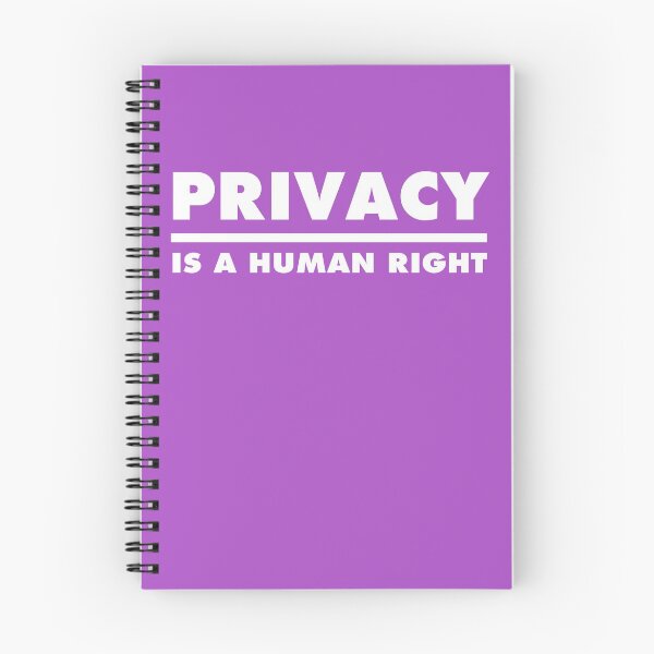 Item preview, Privacy Is A Human Right - Purple designed and sold by MOREDANKMEMES.