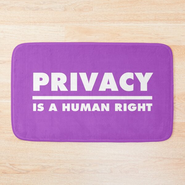 Item preview, Privacy Is A Human Right - Purple designed and sold by MOREDANKMEMES.