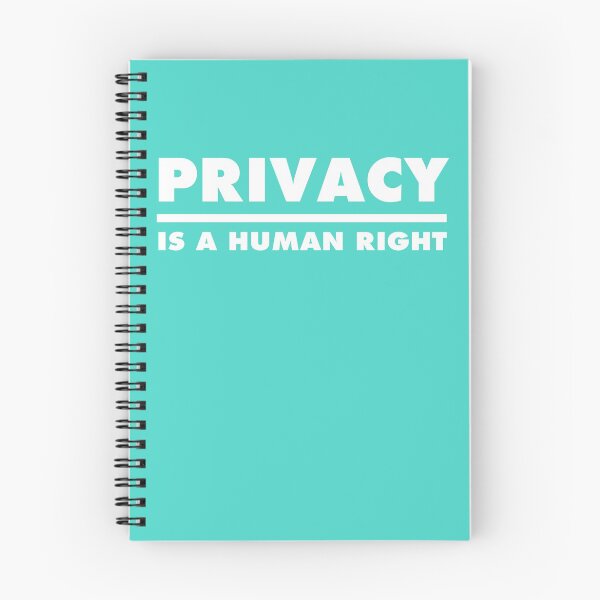 Item preview, Privacy Is A Human Right - Teal designed and sold by MOREDANKMEMES.