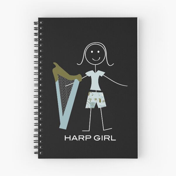 Item preview, Funny Womens Harp Girl designed and sold by whyitsme.