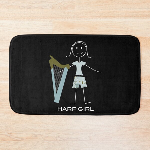Item preview, Funny Womens Harp Girl designed and sold by whyitsme.