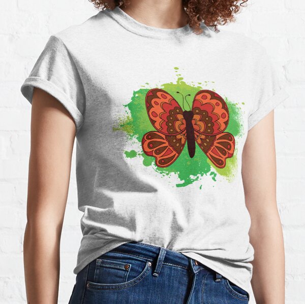Butterfly In the Sky, I Can Fly Twice As High Classic T-Shirt