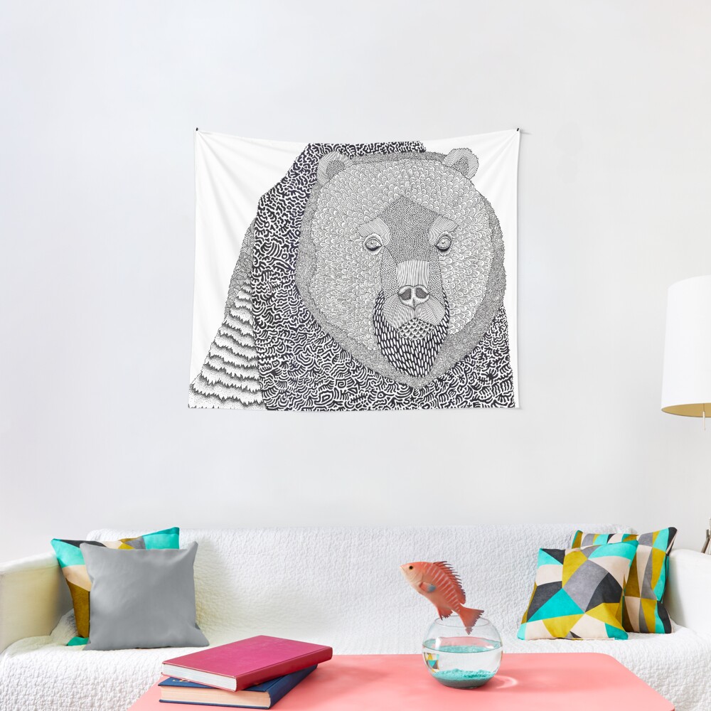 Where Bear Tapestry