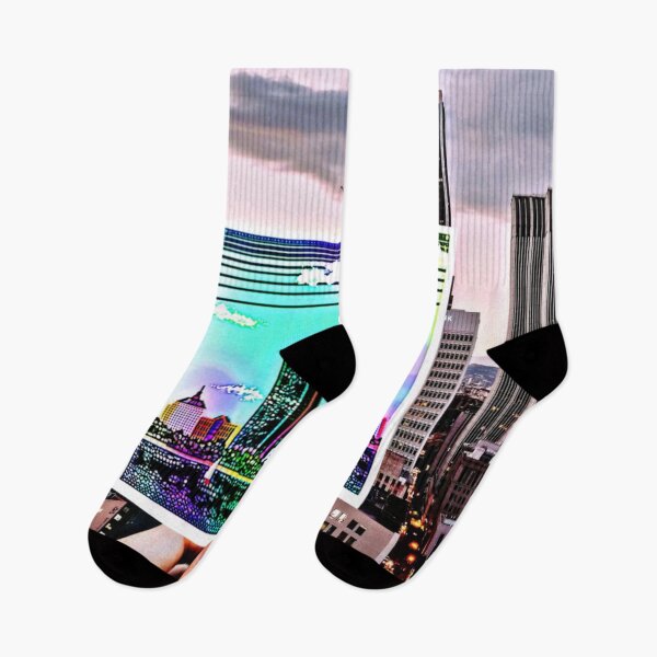 Item preview, 8 bit city art designed and sold by jellyrelish.
