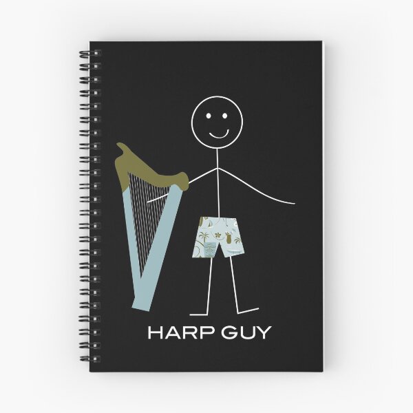 Item preview, Funny Mens Harp Guy designed and sold by whyitsme.