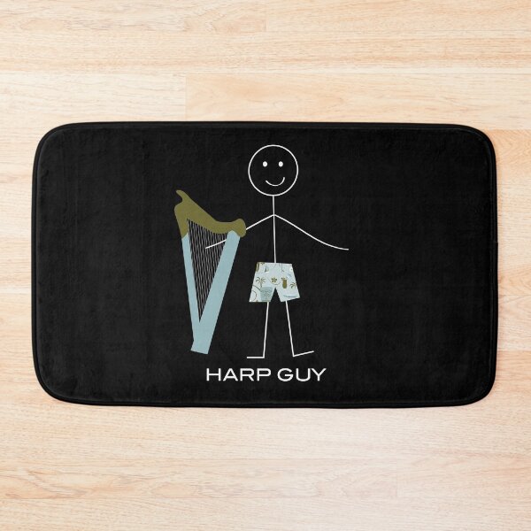 Item preview, Funny Mens Harp Guy designed and sold by whyitsme.