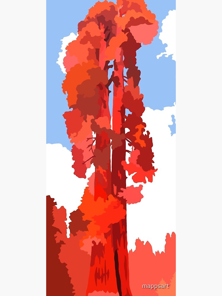 Disover Sequoia Tree Premium Matte Vertical Poster