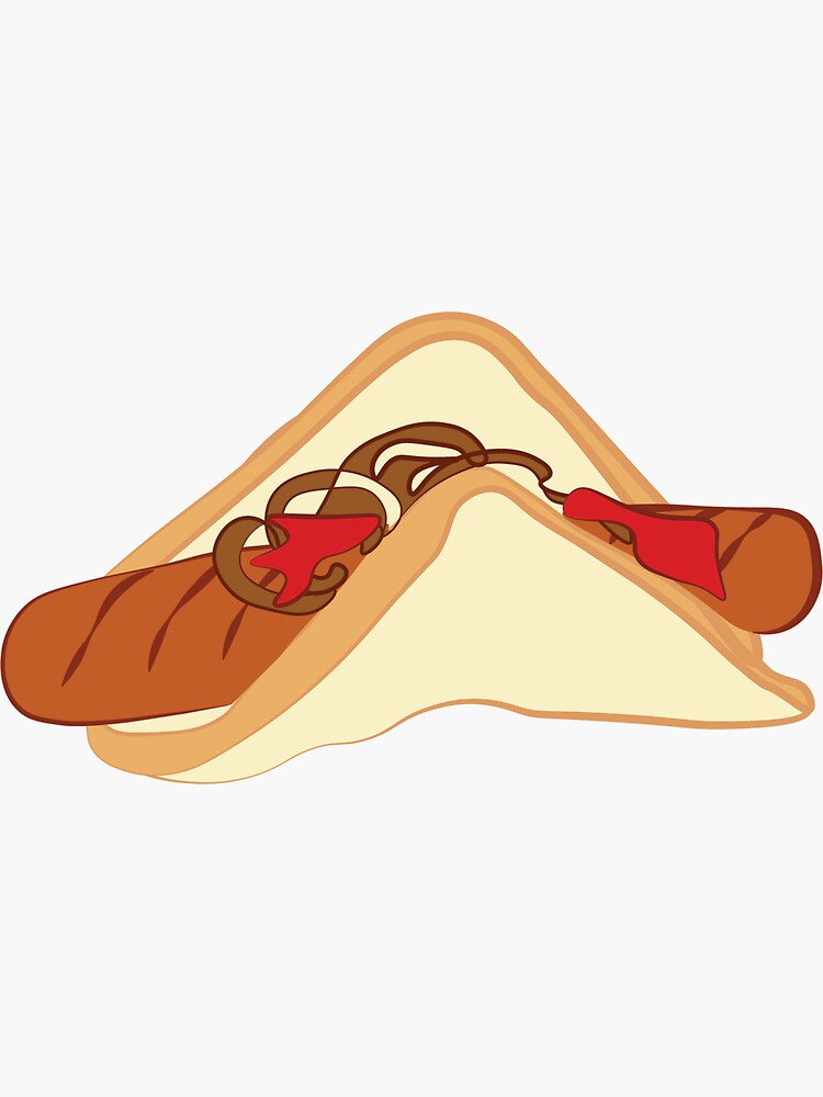 "Sausage Sizzle" Sticker for Sale by AnneLM Redbubble
