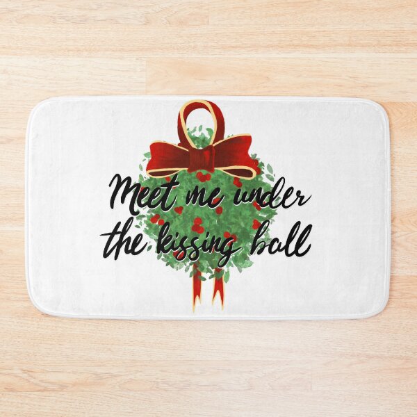 Item preview, Meet me under the kissing ball designed and sold by StudioCreatives Art.