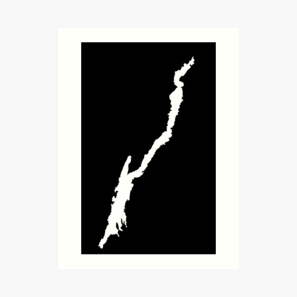 &ldquo;Lake George&rdquo; Art Print for Sale by mappsart | Redbubble