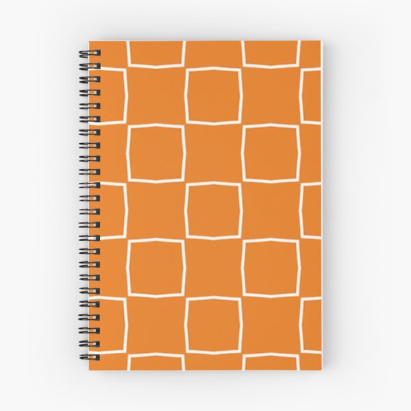Item preview, Cute Orange and White Geometric Pattern designed and sold by Poetic Patterns Studio.