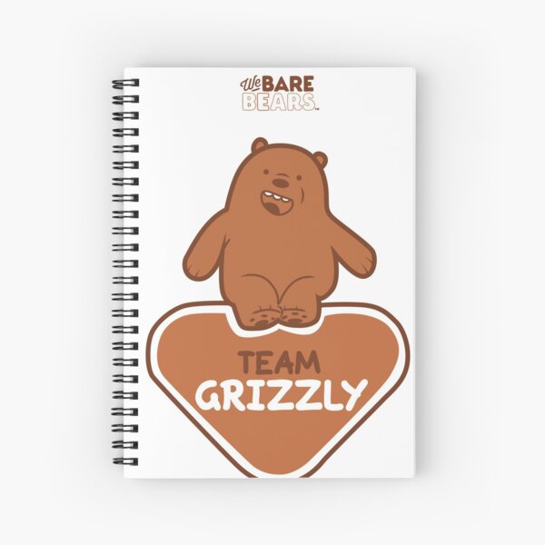 WE BARE BEARS™: TEAM GRIZZLY Cuaderno de espiral