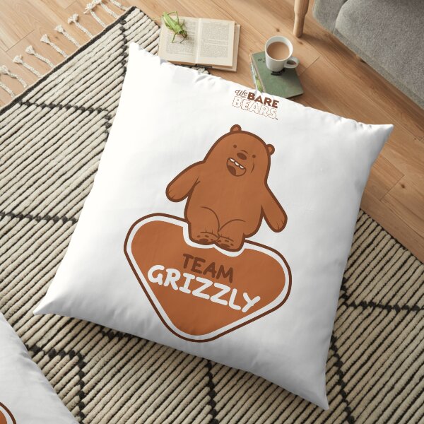 WE BARE BEARS™: TEAM GRIZZLY Cojines de suelo