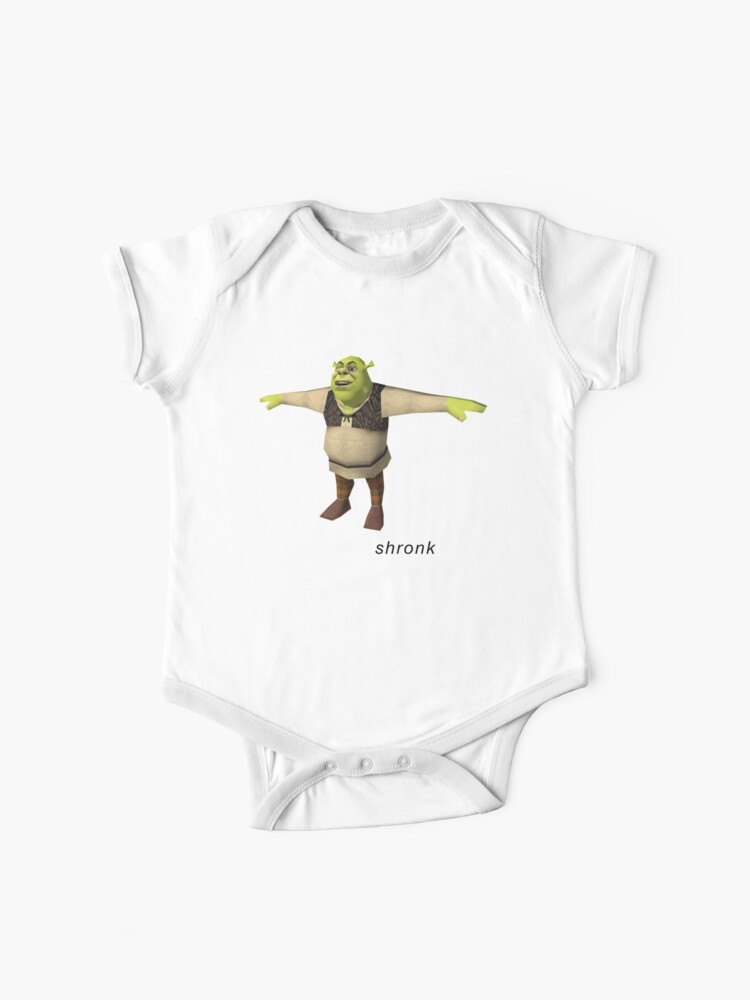 Body Para Bebe Shrek Meme Burro Fantasia De Hobbeskitty Redbubble