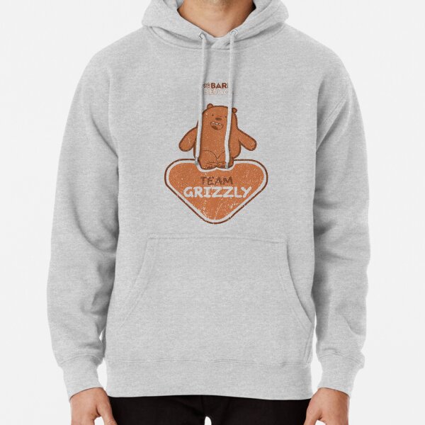 WE BARE BEARS™: TEAM GRIZZLY (GRUNGE STYLE) Sudadera con capucha