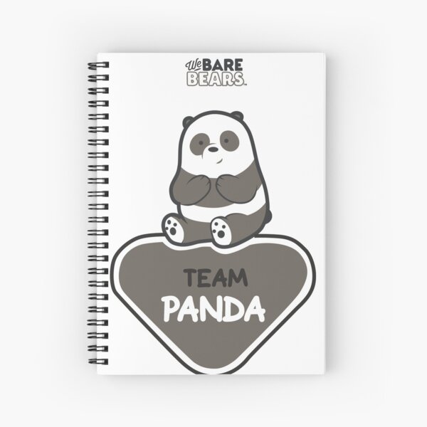 WE BARE BEARS™: TEAM PANDA Cuaderno de espiral