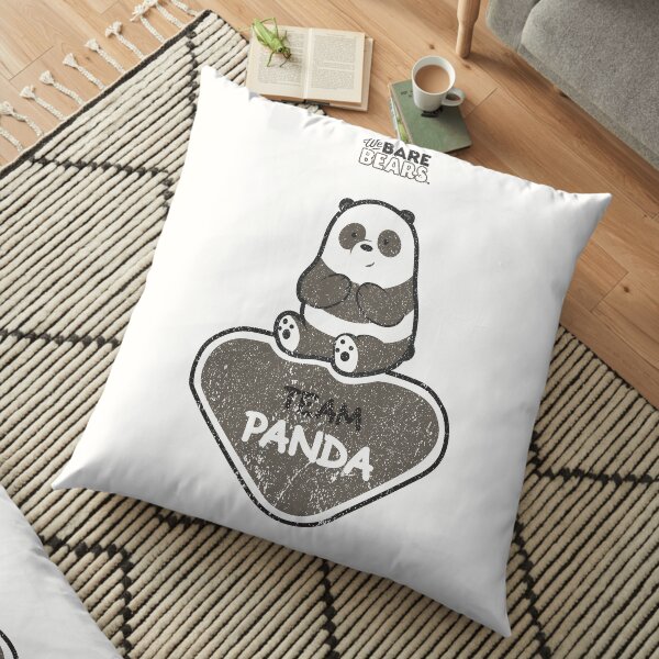 WE BARE BEARS™: TEAM PANDA (GRUNGE STYLE) Cojines de suelo