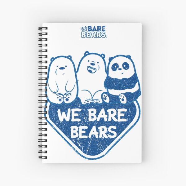 WE BARE BEARS™ (GRUNGE STYLE) Cuaderno de espiral