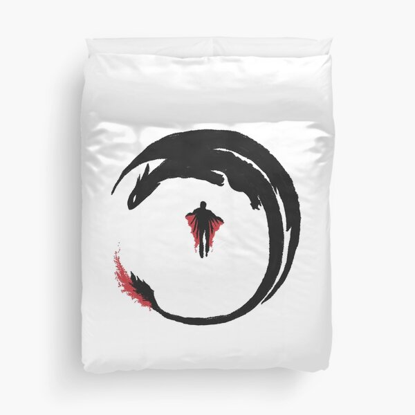 Dragon Rider Duvet Cover