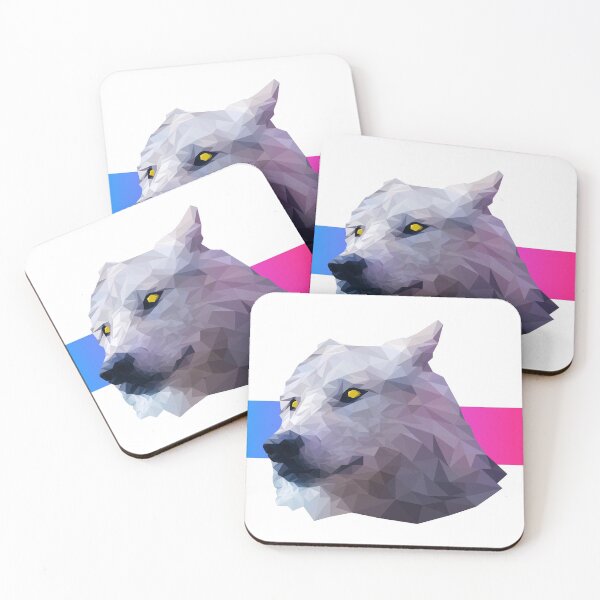 Item preview, Low poly wolf designed and sold by Drawfish.