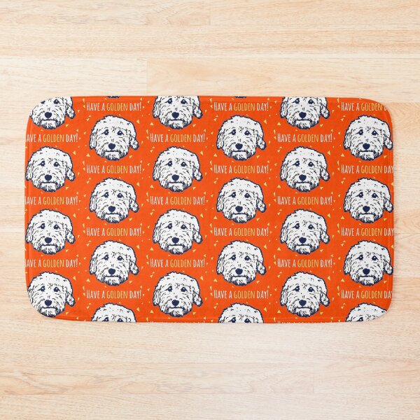 Item preview, Have a Goldendoodle day in orange - Goldendoodle gifts - Golden dood dog - Goldendoodle leggings, Goldendoodle socks designed and sold by smooshfaceutd.