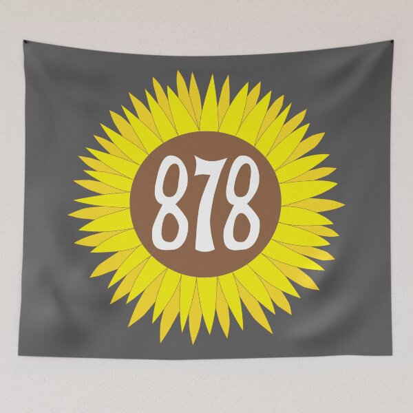 Item preview, Hand Drawn Pennsylvania Sunflower 878 Area Code designed and sold by itsrturn.