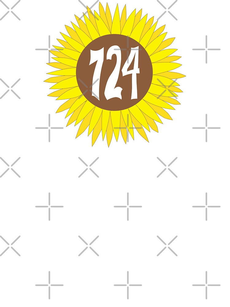 Hand Drawn Pennsylvania Sunflower 724 Area Code Baby One Piece By Itsrturn Redbubble