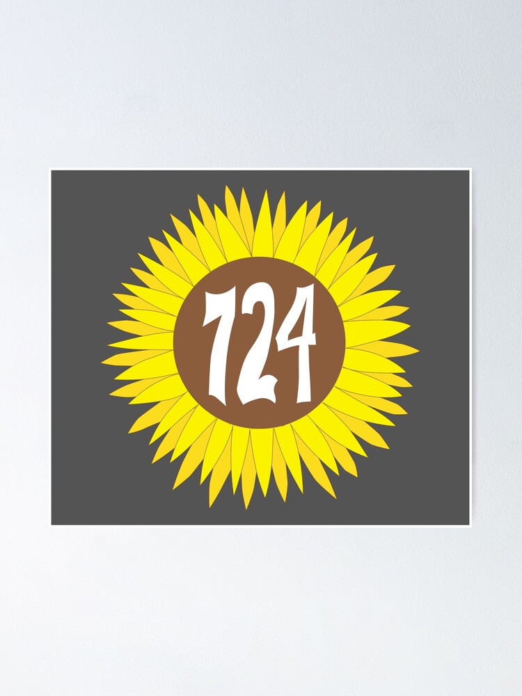 hand-drawn-pennsylvania-sunflower-724-area-code-poster-by-itsrturn