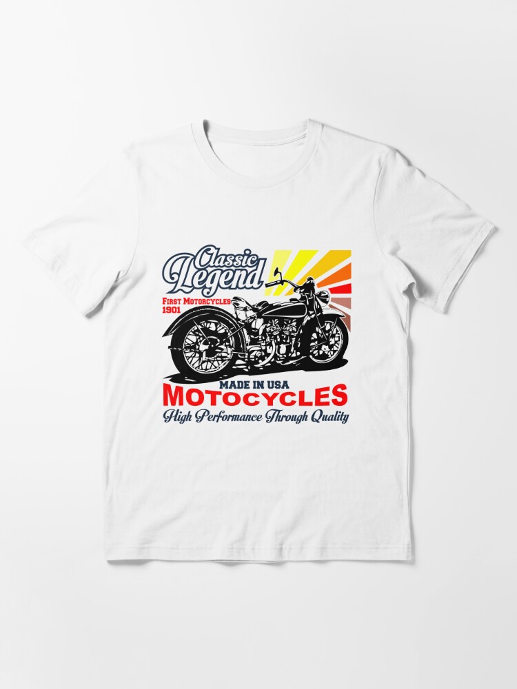 comancha Vintage Great Indian Motorcycle T-Shirt