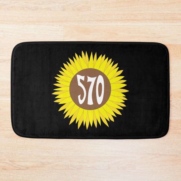 Item preview, Hand Drawn Pennsylvania Sunflower 570 Area Code designed and sold by itsrturn.