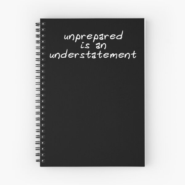 Item preview, unprepared is an understatement designed and sold by gingerlouls.