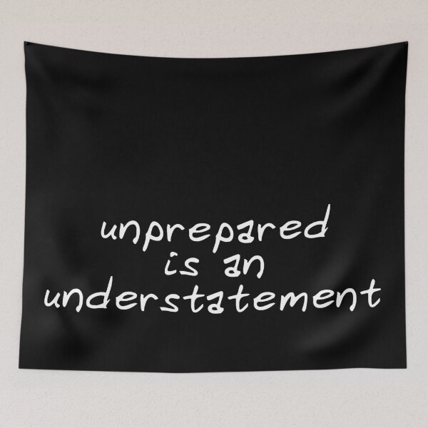 Item preview, unprepared is an understatement designed and sold by gingerlouls.