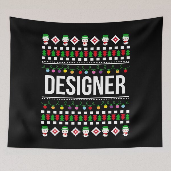 Item preview, Designer Christmas funny gift ugly happy holidays christmas gift idea for Designer xmas present Merry christmas designed and sold by LoveEveryWear.