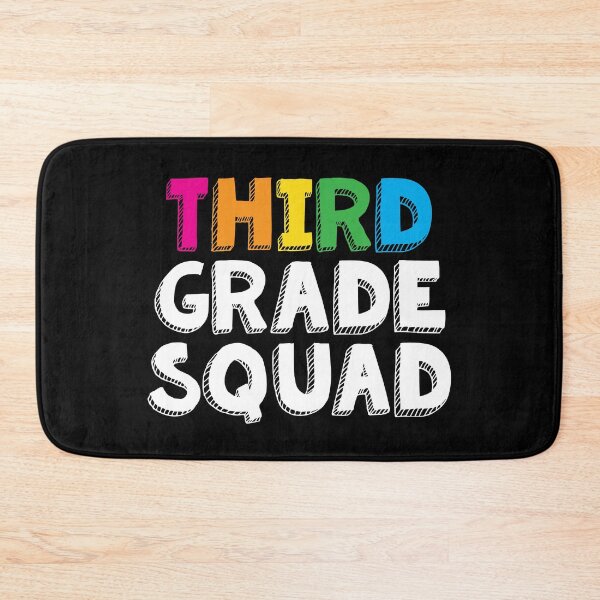 Item preview, Third Grade Squad designed and sold by teesaurus.