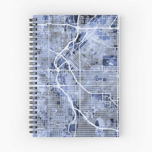 Item preview, Denver Colorado Street Map designed and sold by ArtPrints.