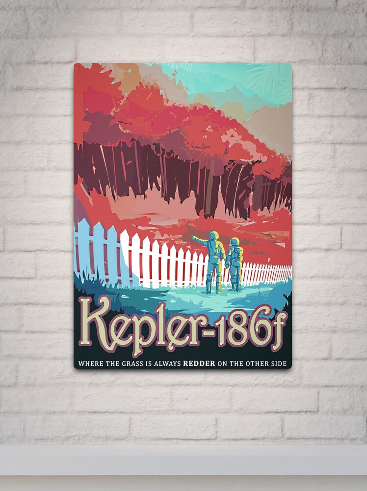 Kepler 186f - Space Travel Metal Print for Sale by Culturio | Redbubble