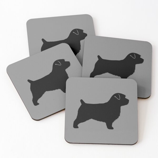 Item preview, Norfolk Terrier Silhouette(s) designed and sold by Jenn Inashvili.