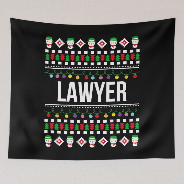 Item preview, Lawyer Christmas funny gift ugly happy holidays christmas gift idea for Lawyer xmas present Merry christmas designed and sold by LoveEveryWear.