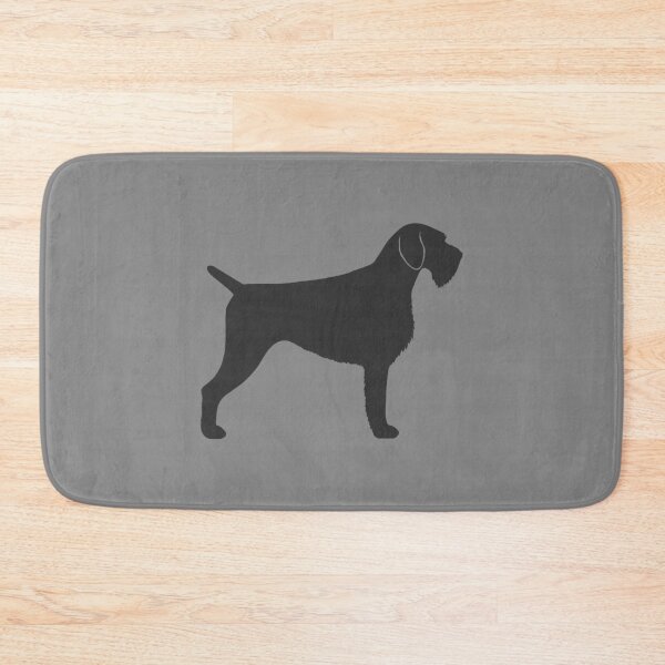 Item preview, German Wirehaired Pointer Silhouette(s) designed and sold by Jenn Inashvili.