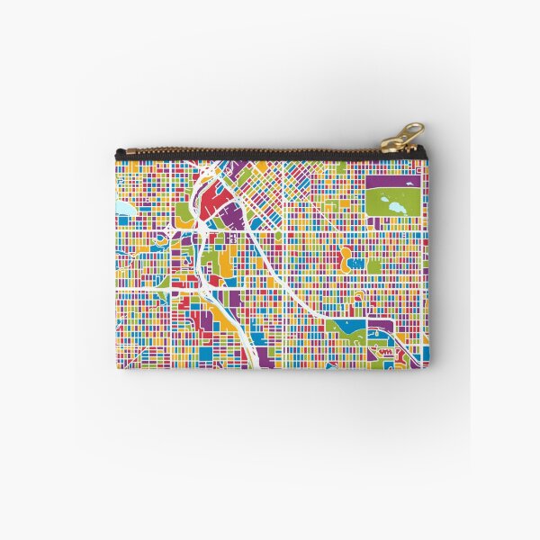 Item preview, Denver Colorado Street Map designed and sold by ArtPrints.