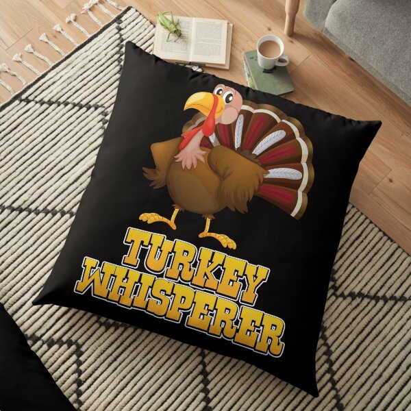 Turkey Whisperer Floor Pillow